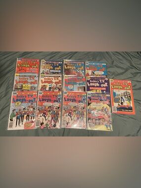 Bundle of 13 Archie Comics “Archie TV Laugh Out”